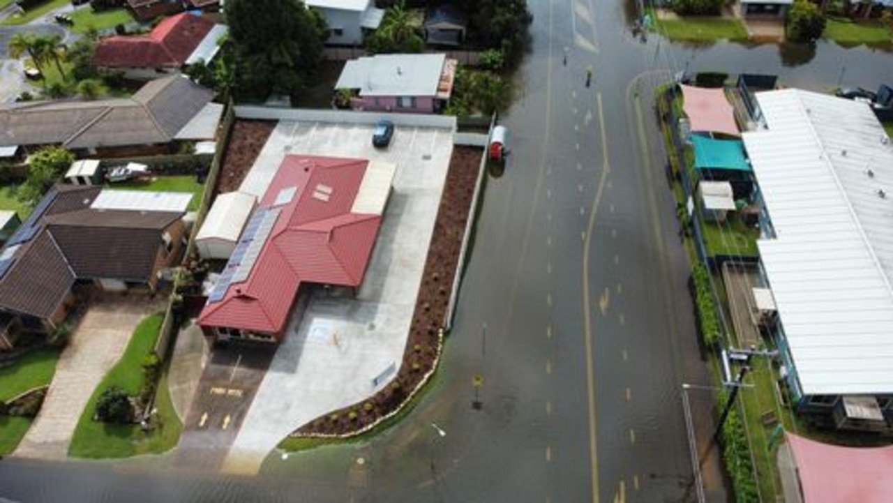 Kris Thomsen captured the flooding around Grafton on March 1.