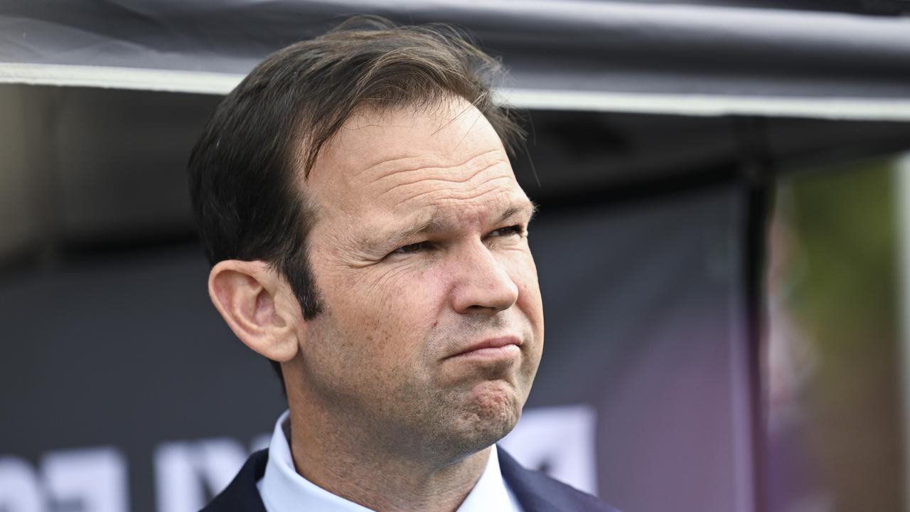 Queensland Senator Matt Canavan challenged for the Nationals’ leadership. Picture: NCA NewsWire / Martin Ollman