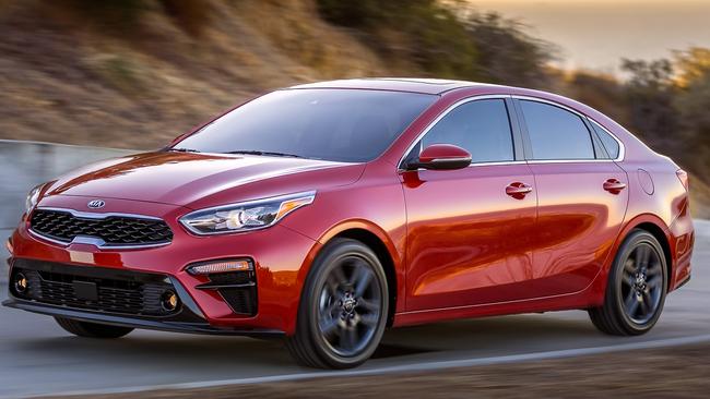 The new car bears a family resemblance to the Kia Stinger. Pic: Supplied.