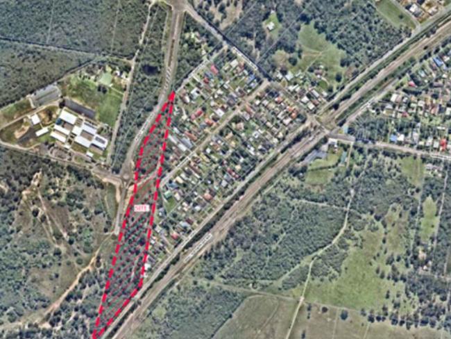 A proposal to subdivide bushland at Warnervale opposite Lakes Grammar into 43 residential lots will go before the Local Planning Panel. Picture: supplied