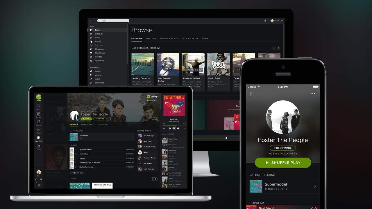 Spotify is available on a multitude of devices.