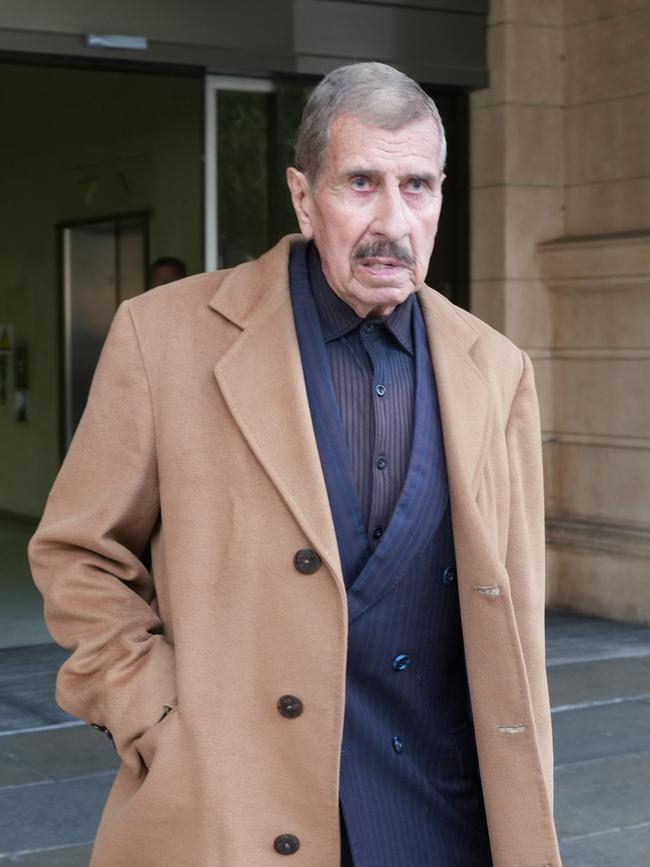 Witness Leonard D’Agostino was the neighbour of Mrs Hanley and heard the alleged murder. Picture: NewsWire/Dean Martin