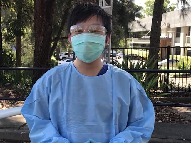 Medical student reveals what it’s like working at COVID-19 clinic