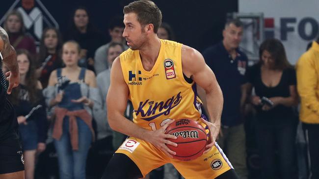 David Wear knocked down a match-winning three against the Wildcats. Picture: Getty