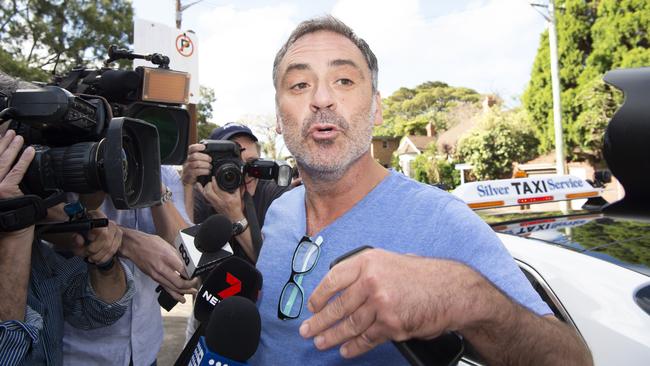 Mr O'Keefe appeared in Waverley Court after allegedly failing his drug test. Picture: NewsWire / Monique Harmer