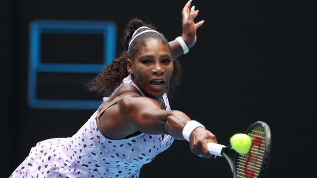 Serena Williams says she feels comfortable in the relative safety of Australia. Picture: Michael Klein