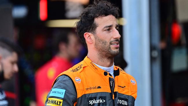 Ricciardo has to turn it around. Photo by ANDREJ ISAKOVIC / AFP