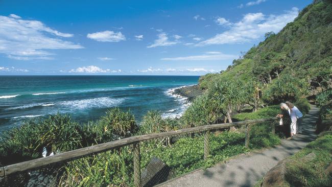 Burleigh Head National Park. Picture: Tourism and Events Queensland.