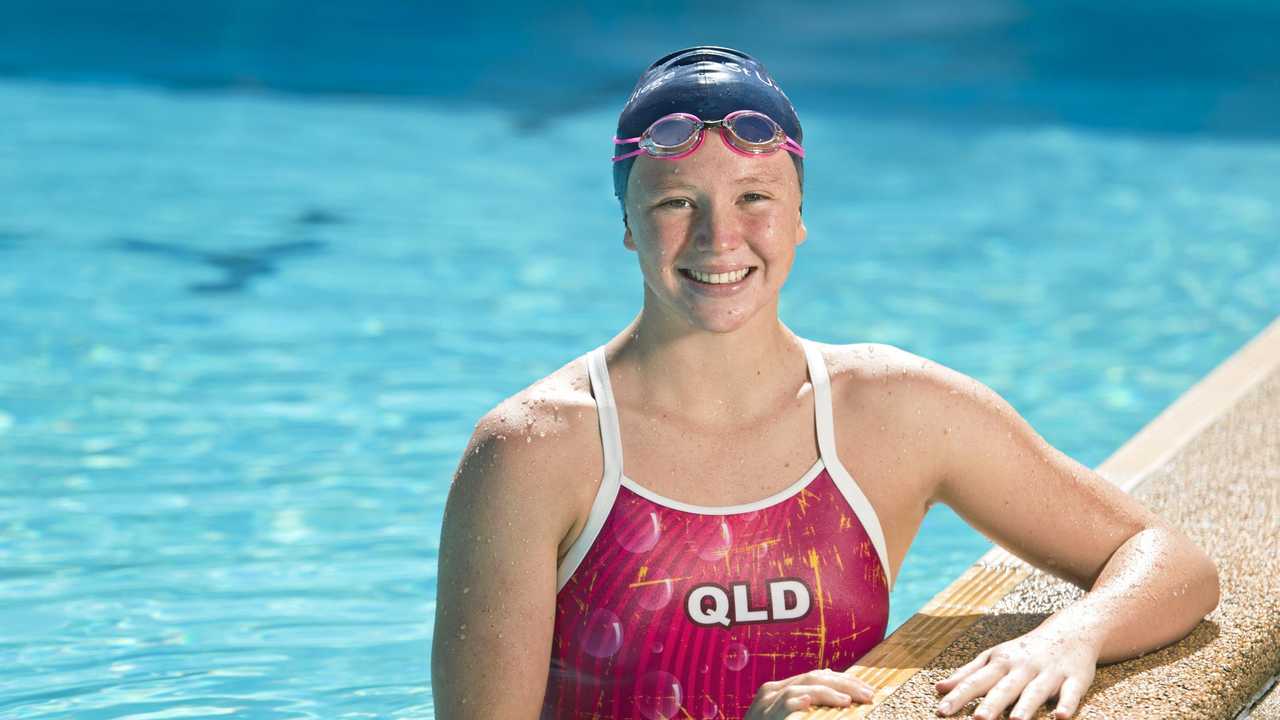 Swimmer Isabelle Mason. Picture: Kevin Farmer