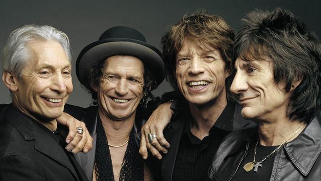 The Rolling Stones in 2005. Picture: AP