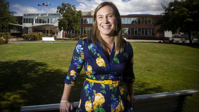 Glenorchy Mayor Kristie Johnston said all Tasmanians would now contribute to the upkeep of the centre. Picture: LUKE BOWDEN