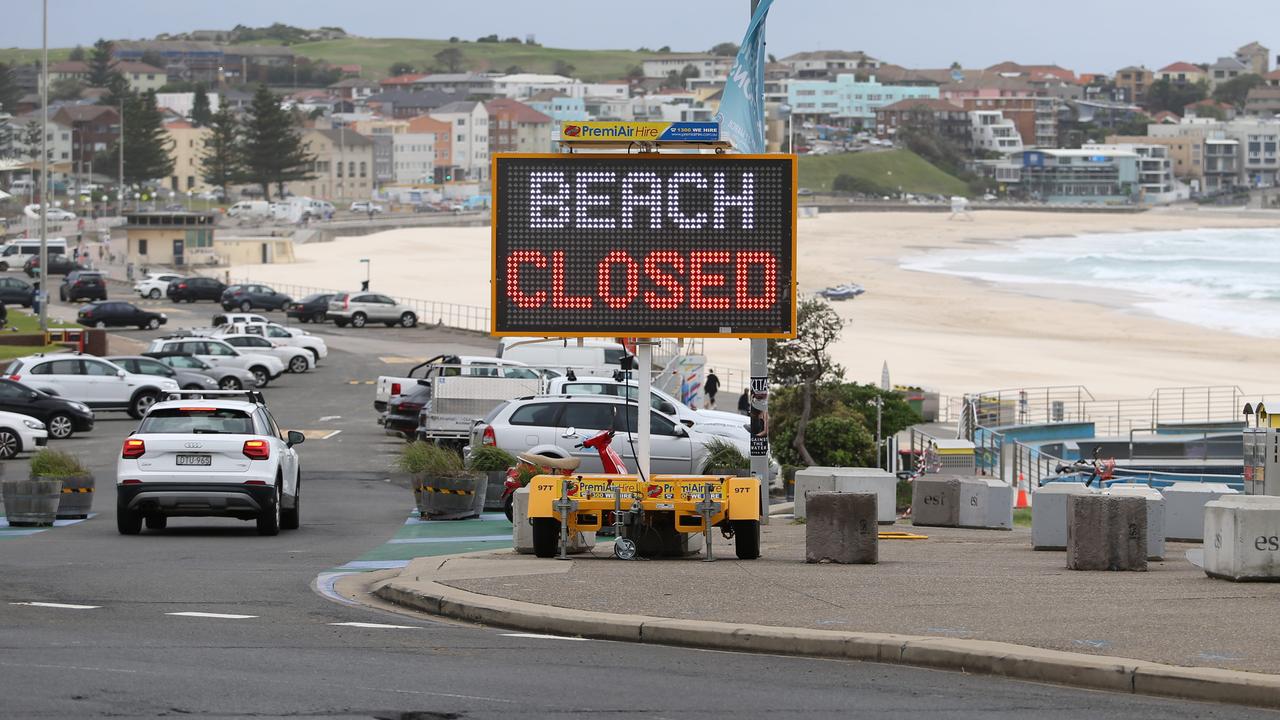 The carpark at Bondi Beach is still open for use. Picture: Picture Rohan Kelly