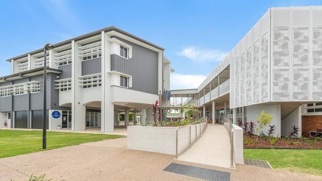 Woollam Constructions won the hotly-contested McInnes Wilson Lawyers Project of the Year at the Master Builders Mackay &amp; Whitsunday Housing &amp; Construction Awards for Catherine McAuley College. The project brought new life to a landmark in the Mackay landscape. The historic former Sugar Research Institute was transformed into a high school complete with refurbed heritage-listed buildings, a three-level science block, and new spaces for sports. This stunning facility also won the Award for Education Facilities over $10 million. Picture: Contributed