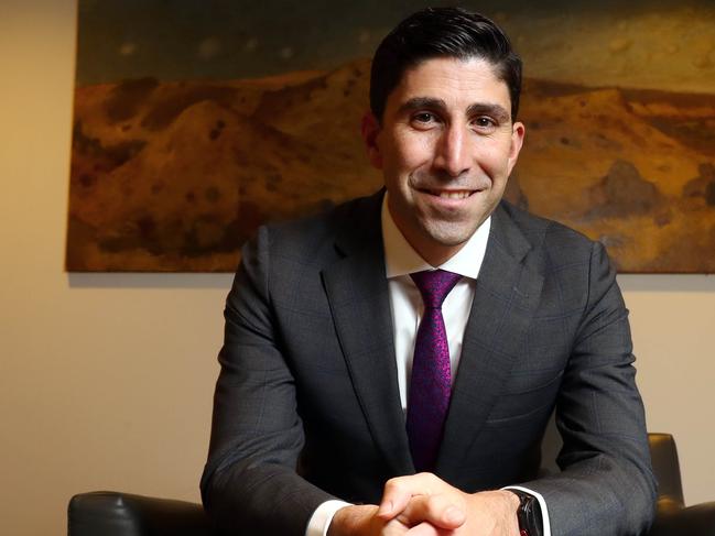 23/08/19 Renato Mota is the CEO of IOOF, pictured in their Melbourne HQ. Aaron Francis/The Australian