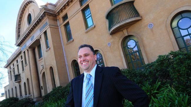 Paul Deb when he was appointed as chief executive of Burnside Council. Picture: Keryn Stevens