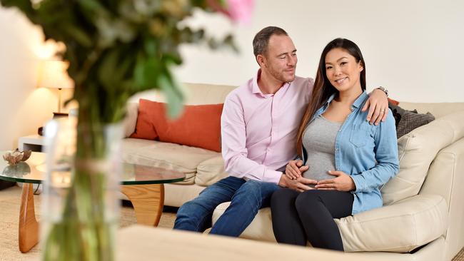 Xavier Le Baron and Satomi Goto got their timing just right, buying the day before the official cash rate dropped to its lowest level, and in time for their baby’s arrival.