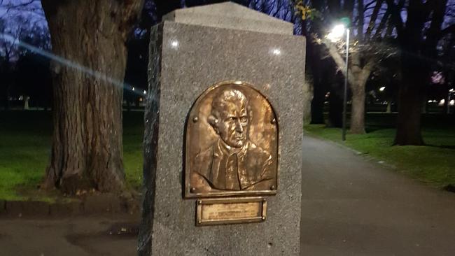 Edinburgh Gardens Captain Cook monument was cleaned and restored less than 48 hours after it was defaced.