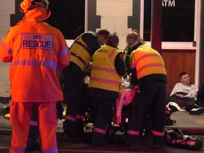 Car crash at port elliot hotel