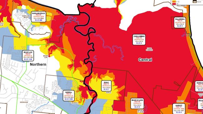 Tidal flooding is another risk in Townsville. Photo Emergency Action Plan—Ross River Dam