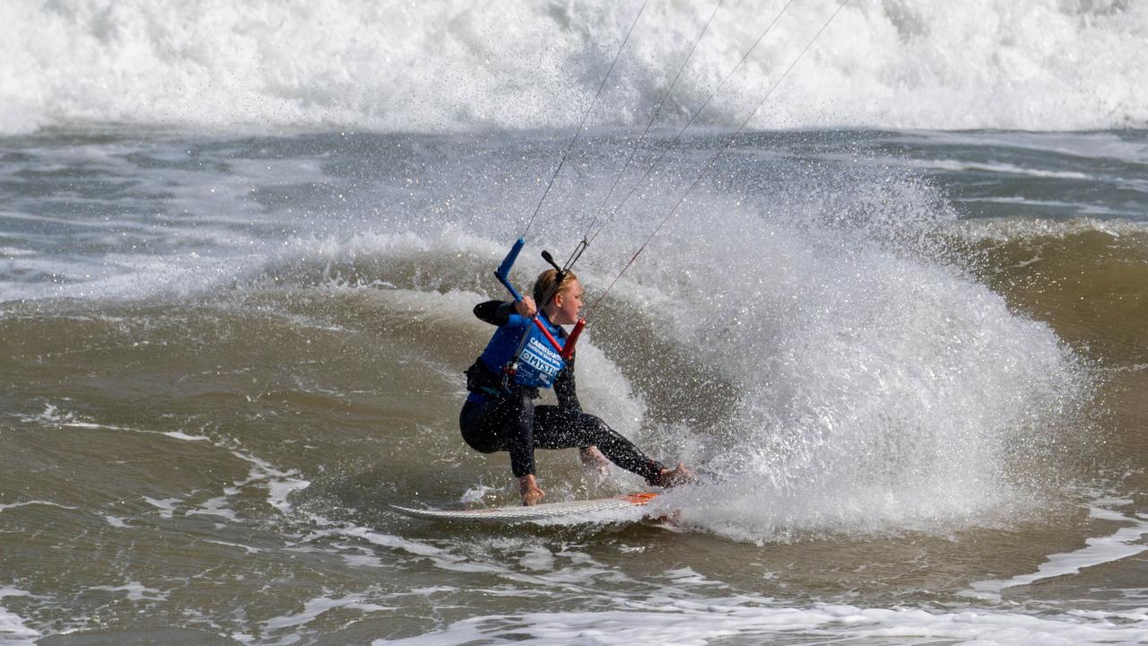 The 2021 Kiteboarding Australia Wave Nationals event was held in Torquay and Fairhaven at the weekend. Picture: Ollie Jacobs