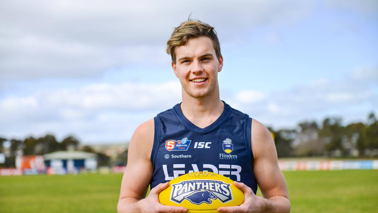 Tom Highmore has impressed at St Kilda training. Picture: Brenton Edwards