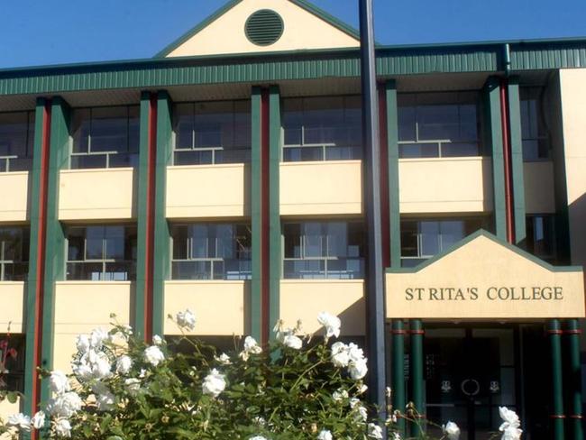 St Rita’s College was embroiled in an online scandal with Nudgee College last year after a “smash or pass” rating system was exposed.