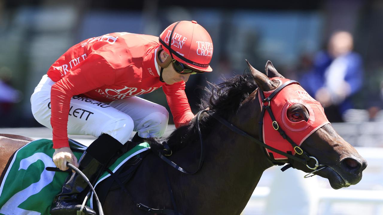 Kermanding has been heavily backed in race 10 at Newcastle. Picture: Getty Images