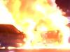Watch: Cars engulfed in intense fireball after crash