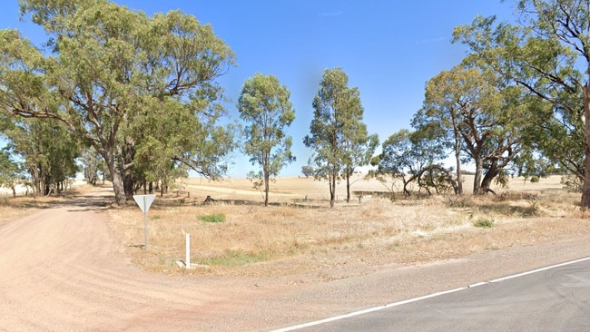 A little boy has been killed by a falling tree branch in Gowangardie. Picture: Google Maps