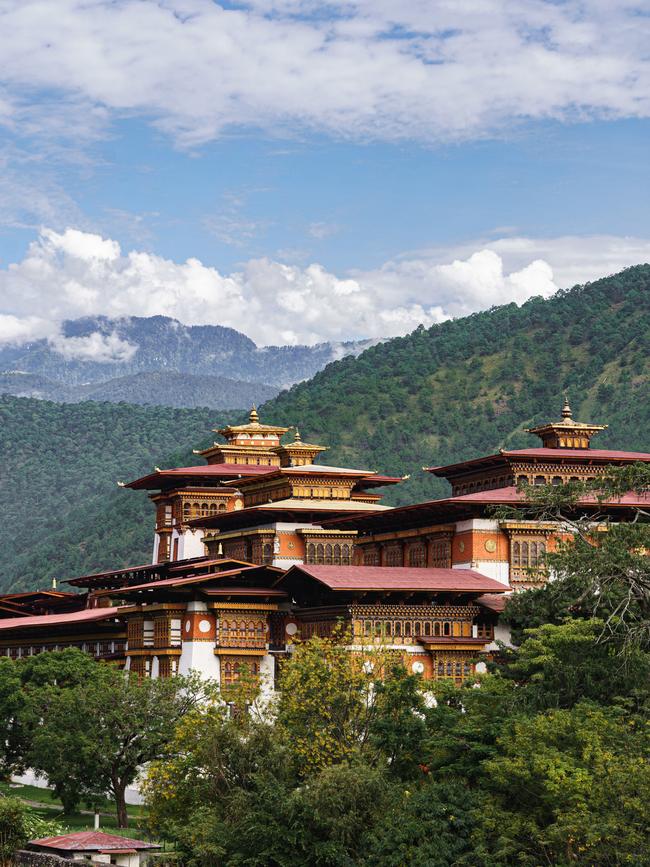 The Punakha Dzong. Picture: Chris Schalkx.