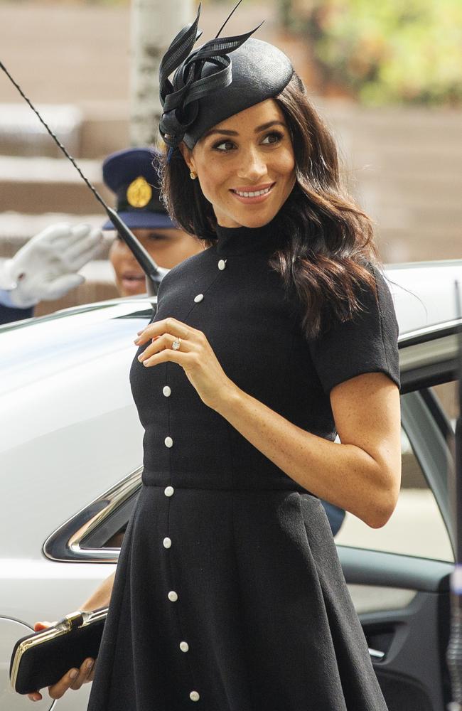 Meghan’s outfit choice contained a subtle message that was suited to the event.