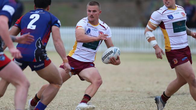 Hayden Sutton for Thirlmere Roosters. Picture: Steve Montgomery