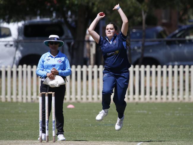 Saoirse Ford picked up two wickets for Manly. Picture Warren Gannon Photography