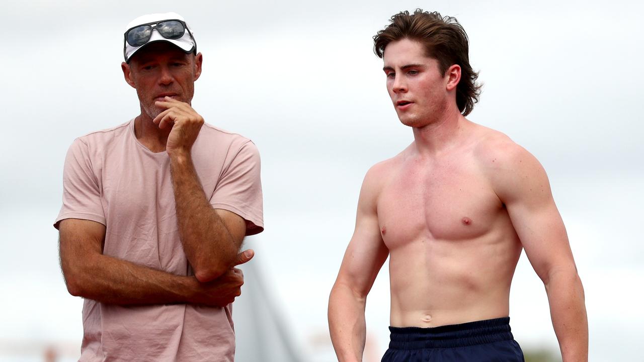 Browning during an Athletics Australia training camp. Picture: Kelly Defina/Getty Images