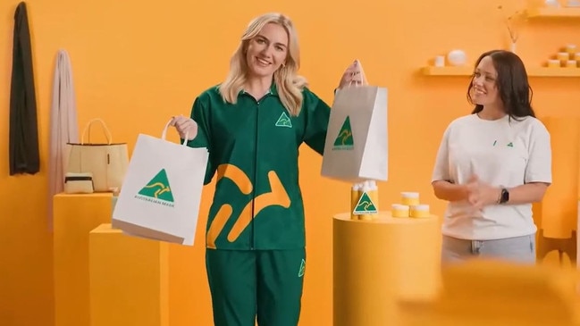 Australian swimmer Ariarne Titmus is the 2025 ambassador for the Australian Made Week campaign. Picture: Supplied