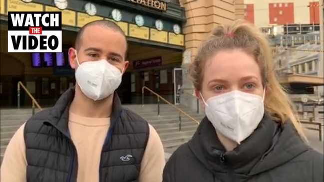 Wearing a face mask has been embraced in Melbourne