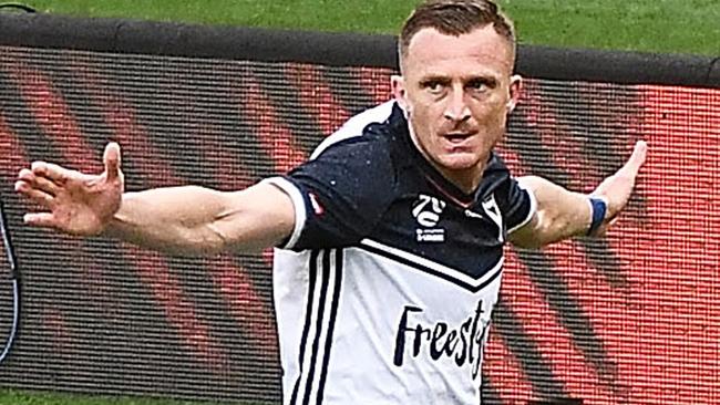 Besart Berisha got on the scoresheet in Wellington.