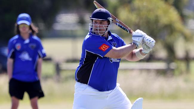 NMCA: Justin Hopkins batting for Donath. Picture: George Sal