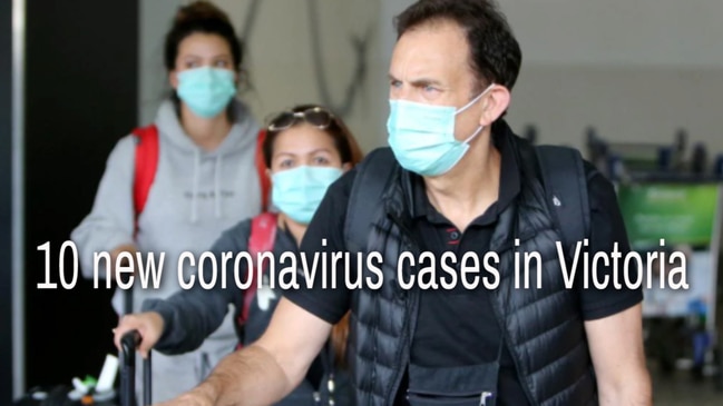 10 new coronavirus cases in Victoria