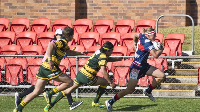 Warwick and Wattles will clash in round seven. Picture: Nev Madsen