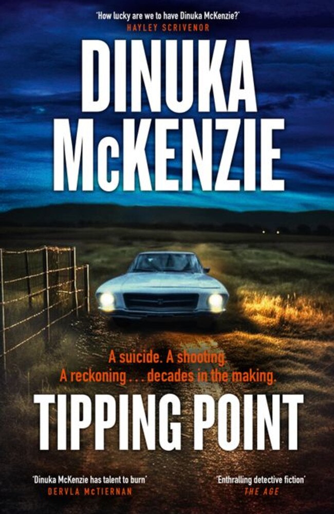 ‘Delve behind the mask’ .... Dinuka McKenzie's new novel Tipping Point.