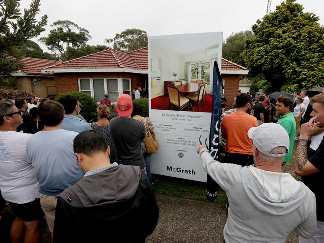 Sydney house prices have risen for the sixth consecutive month. Picture: Dylan Coker