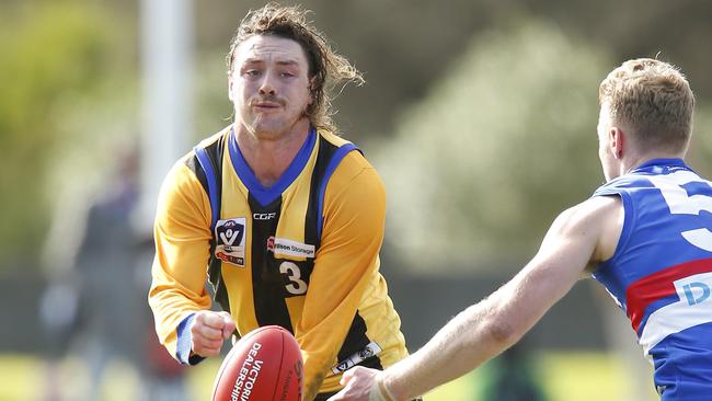 Jack Steven in action for Sandringham last week. Pic: Getty Images
