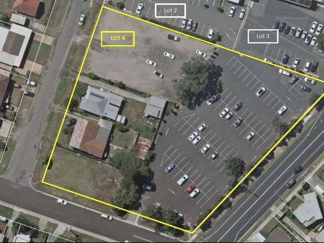 The development will be built on the northern part of the club’s land including the some of the car park and two homes which will be demolished. Picture: supplied