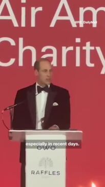 Prince William addresses family dramas