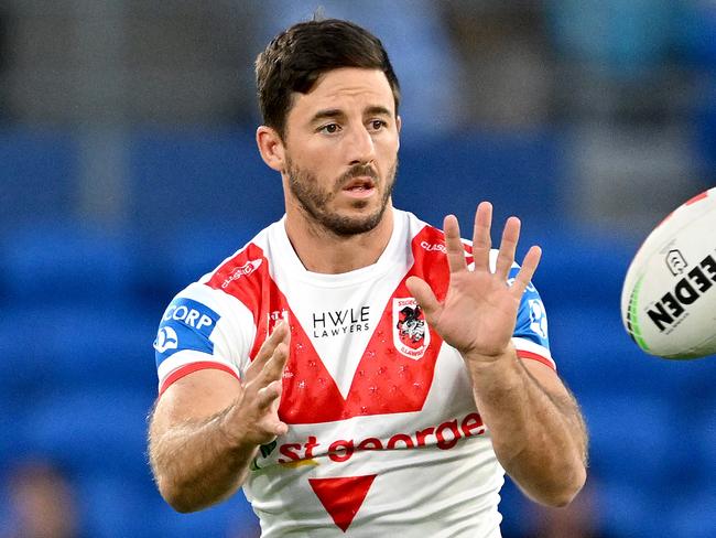 Dragons coach Shane Flanagan says captain Ben Hunt isn’t going anywhere. Picture: Bradley Kanaris/Getty Images