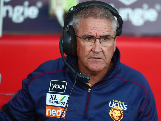 Brisbane Lions coach Chris Fagan. Picture: Chris Hyde/Getty