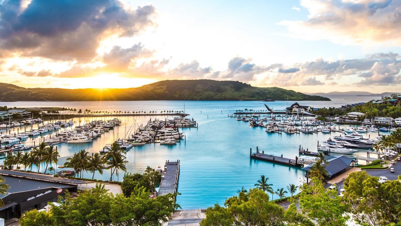 The Whitsundays featured in the best performing regions list for the sunshine state.