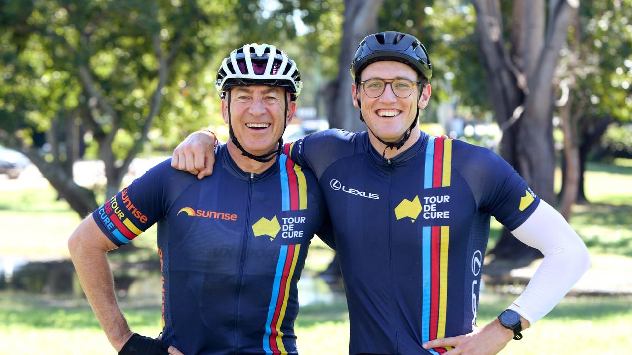 Mark Beretta and Mack Horton. Picture: supplied.