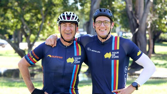 Mark Beretta and Mack Horton. Picture: supplied.